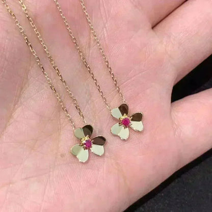[⭐Novea]FRIVOLE GOLD FLOWER NECKLACE