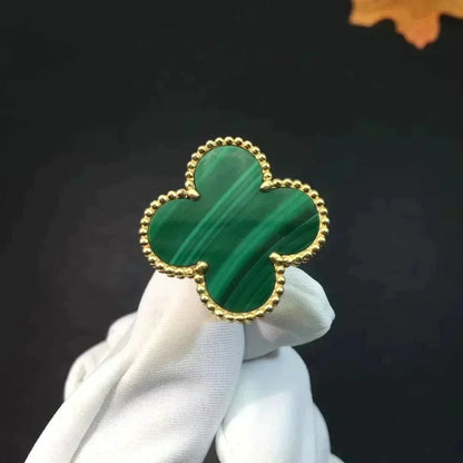 [⭐Novea]CLOVER MALACHITE RING