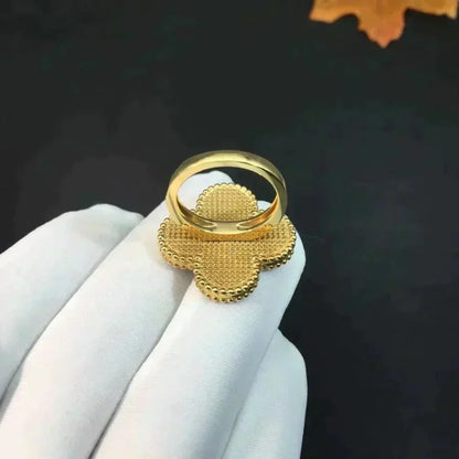 [⭐Novea]CLOVER MALACHITE RING