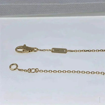[⭐Novea]CLOVER  CARNELIAN SINGLE FLOWER BRACELET