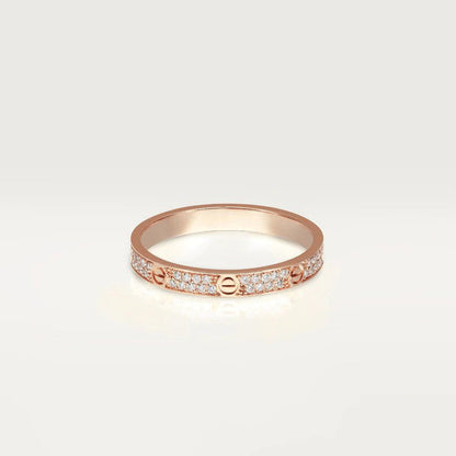 [⭐Novea]LOVE RING 2.65MM DIAMOND